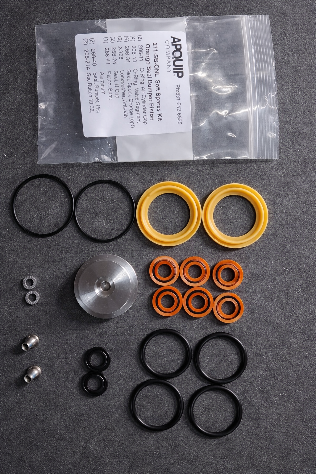 Kit de Reparos Aplic de Cola Selo Laranja Apquip Ref 271-Sb-Onl