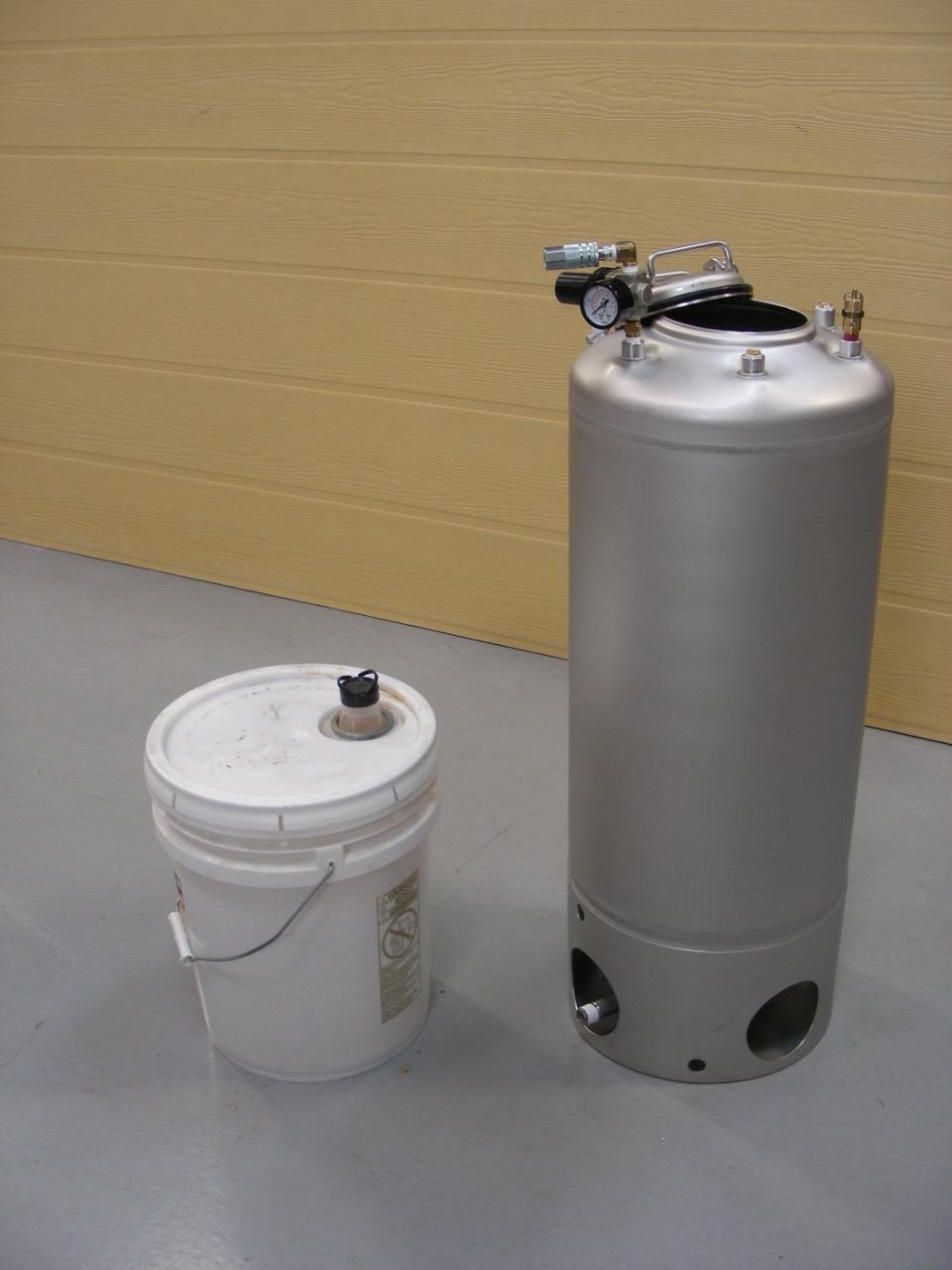 Tanque de Pressão Inox Para Cola Apquip